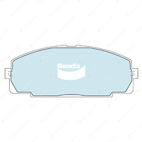 4pcs Bendix Front 4WD Brake Pads for Aston Martin DB9 6.0 V12 146 x 57 x 15