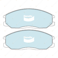 4pcs Bendix Front 4WD Brake Pads for Hyundai Santa FE SM CM Trajet Tucson