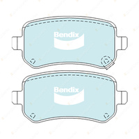 4pcs Bendix Rear 4WD Brake Pads for Chrysler Grand Voyager RT 2.8 3.3