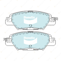 4pcs Bendix Rear 4WD Brake Pads for Mazda CX-5 KE KF 2.0L 2.2L 2.5L