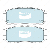 4Pcs Rear Bendix 4WD Brake Pads for Great Wall Steed 2.0 TD CC1031 2016-2019