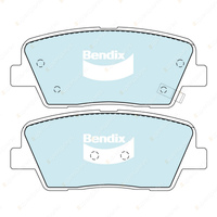 4Pcs Bendix Rear 4WD Brake Pads for Hyundai Santa Fe CM DM DMA 2.2L 2.4L 09-18