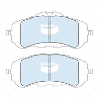 4Pcs Bendix Front Euro+ Brake Pads for Peugeot 308 508 FB FH FP FM L3 3008 5008