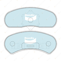 4x Bendix Front General CT Brake Pads for Ford Fairlane ZD ZF ZG ZH ZJ ZK ZL LTD