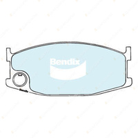 4pcs Bendix Front General CT Brake Pads for Mazda 626 CB 2.0 with Wear Sensor