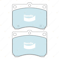 4pcs Bendix Front General CT Brake Pads for Ford Laser KF KH KL KJ 1.6 1.8 TX3