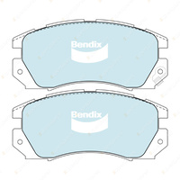 4x Bendix Front General CT Brake Pads for Subaru Impreza GC8 GF8 Liberty BC5 BF5