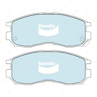 4pcs Bendix Front General CT Brake Pads for Mitsubishi Lancer CA CB CC CE CJA