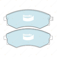 4pcs Bendix Front General CT Brake Pads for Nissan Serena C23 2.0 93 kW RWD MPV