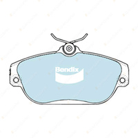 4pcs Bendix Front General CT Brake Pads for Volvo 960 964 965 V90 965 2.9 RWD