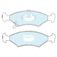 4pcs Bendix Front General CT Brake Pads for Kia Mentor FA Shuma Spectra FB FWD