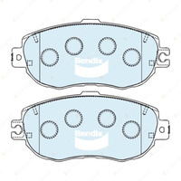 4pcs Bendix Front General CT Brake Pads for Lexus LS UCF20 400 194 203 209 kW