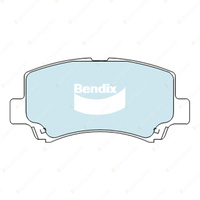 4pcs Bendix Front General CT Brake Pads for Suzuki Wagon R+ EM 1.0 48 kW FWD