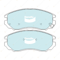 4pcs Bendix Front General CT Brake Pads for Hyundai Tiburon GK 2.7 V6 123 kW FWD