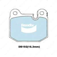 4pcs Bendix Front General CT Brake Pads for BMW 3 318 i 320 i 323 i E21 RWD