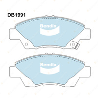 4 x Bendix Front General CT Brake Pads for Honda City GM CR-Z ZF Insight ZE Jazz