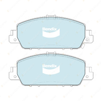 4pcs Bendix Front General CT Brake Pads for Honda Accord CP CR CU HR-V RU