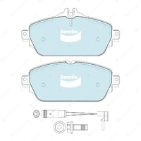 4pcs Bendix Front General CT Brake Pads for Mercedes Benz C-CLASS W205 CLA C117