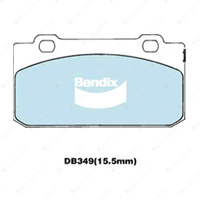 4pcs Bendix Front General CT Brake Pads for Alfa Romeo 33 905A 905 1.5