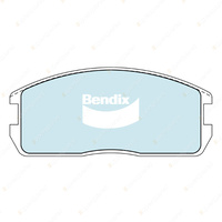 4pcs Bendix Front General CT Brake Pads for Proton Saga GenI 1.3L 1.5L 69 kW FWD