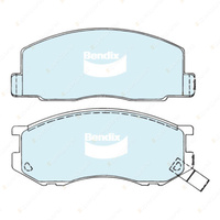 4pcs Bendix Front General CT Brake Pads for Toyota Liteace Tarago Town YM YR