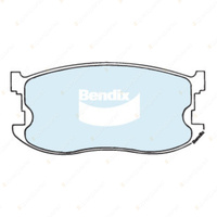 4pcs Bendix Front General CT Brake Pads for Holden Gemini RB 1.5 i 52 kW FWD