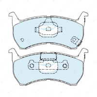 4pcs Bendix Front General CT Brake Pads for Ford Telstar AS 2.0 TX5 FWD