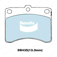 4x Bendix Front General CT Brake Pads for Daihatsu Handivan Hijet Mira L200 L201