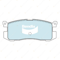 4pcs Bendix Rear General CT Brake Pads for Ford Telstar AT AV 2.0 2.2 TX5 FWD