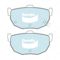 4pcs Bendix Rear General CT Brake Pads for Ford Corsair UA 2.0 83 kW 2.4 i 96 kW