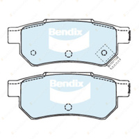 4pcs Bendix Rear General CT Brake Pads for Honda Integra DA 1.6 88 kW FWD