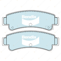 4pcs Bendix Rear General CT Brake Pads for Nissan Nx Nxr B13 Pulsar N14 FWD