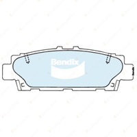 4pcs Bendix Rear General CT Brake Pads for Lexus LS UCF10 400 180 kW RWD Sedan