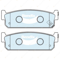 4pcs Bendix Rear General CT Brake Pads for Nissan Stagea WC34 2.5 Turbo AWD