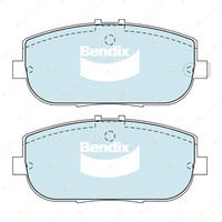 4pcs Bendix Rear General CT Brake Pads for Abarth 124 348 1.4 125 kW RWD