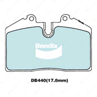 4pcs Bendix Rear General CT Brake Pads for Ferrari 5 Maranello F355 Berlinetta