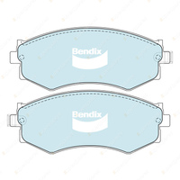 4x Front Bendix GCT Brake Pads for Nissan Skyline R33 2.0L 96kW 2.5L 140kW 184kW