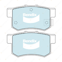 4Pcs Rear Bendix GCT Brake Pads for Haval H6 2.0 GDIT 2L 145kW FWD 2016-2017