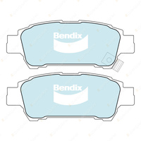 4Pcs Rear Bendix GCT Brake Pads for Toyota Alphard ANH10W MNH10 MNH15W 2.4L 3.0L