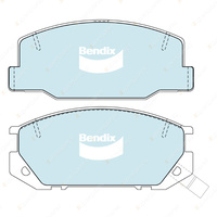 4pcs Bendix Front HD Brake Pads for Toyota Tarago Estima TCR 10 11 20 21 ABS