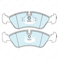 4pcs Bendix Front HD Brake Pads for Daewoo Espero KLEJ 2.0 77 kW FWD Sedan