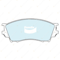 4pcs Bendix Front HD Brake Pads for Eunos 800 TA E65 2.3 Miller 2.5 FWD