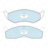 4pcs Bendix Front HD Brake Pads for Chrysler Neon PL 2.0 16V 98 kW FWD