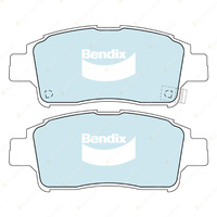 4pcs Bendix Front HD Brake Pads for Toyota Echo NCP10 1.3 NCP12 NCP13 1.5 FWD