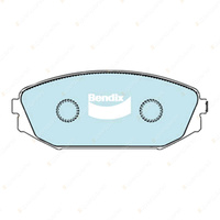 4pcs Bendix Front HD Brake Pads for Honda Odyssey RA 2.3 16V 110 kW FWD