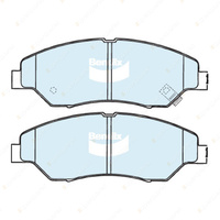 4pcs Bendix Front HD Brake Pads for Kia Sportage K00 2.0 i 16V 94 kW AWD