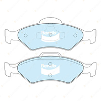 4pcs Bendix Front HD Brake Pads for Ford KA TA TB 1.3 44 kW FWD Hatchback