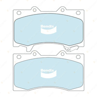 4pcs Bendix Front HD Brake Pads for Holden Jackaroo UBS 2.3 4x4 81 kW 144