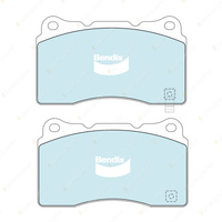 4Pcs Front Bendix HD Disc Brake Pads for Subaru BRZ Z1 Forester SJ SJG 2.0L