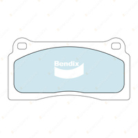 4Pcs Front Bendix HD Disc Brake Pads for Daimler X30 4.0L 276kW RWD 1997-2003